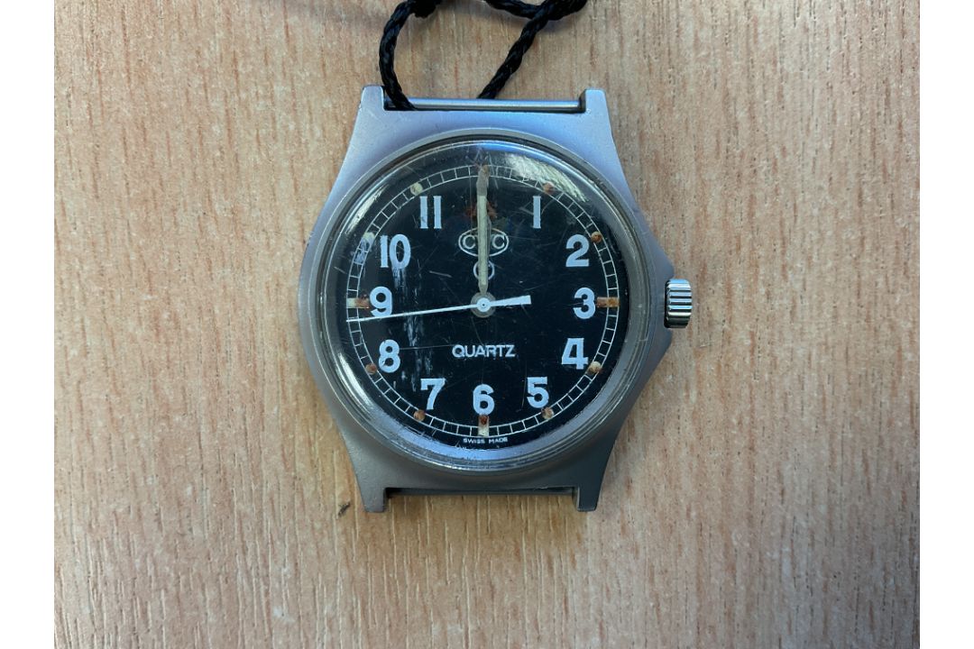 CWC W10 British Army Service Watch, Nato Marks, Date 1991, Gulf War 1 - Image 1 of 4