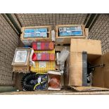 1x Stillage of Unissued Vehicle Spares inc Batteries, Brake Chambers, Lights etc