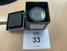 Very rare unissued SIRS navigation Ltd British Special Forces SAS/SBS issue Canoe Compass
