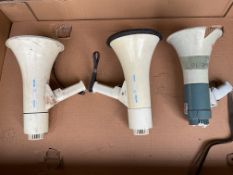 3x Phillips LBN1001 Electronic Megaphones, from MOD