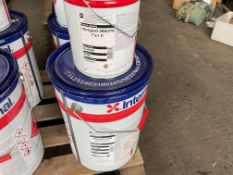 4 Tins of International Interguard 269 part A & B Red Epoxy Primer from MOD reserve stocks