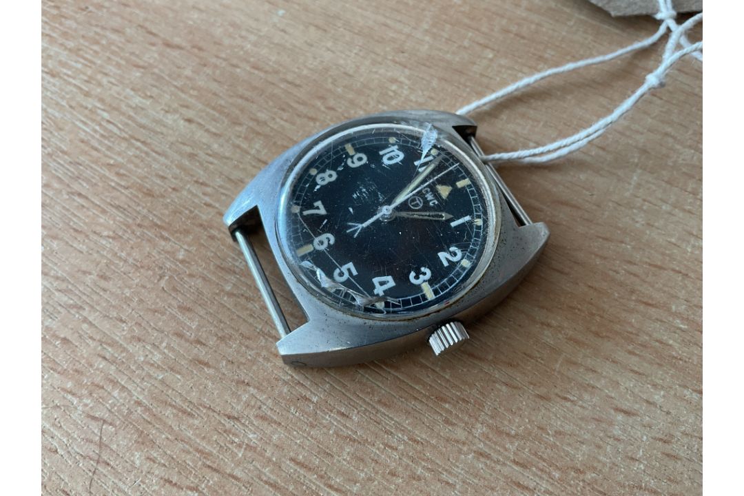 Rare CWC Mechanical British Army W10 Service Watch, Snº 2805, Date 1979, Small Crack in Glass - Image 2 of 4