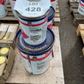 2x Cans of International Intergard 5000 White Part A + B, from MOD Reserve Stock