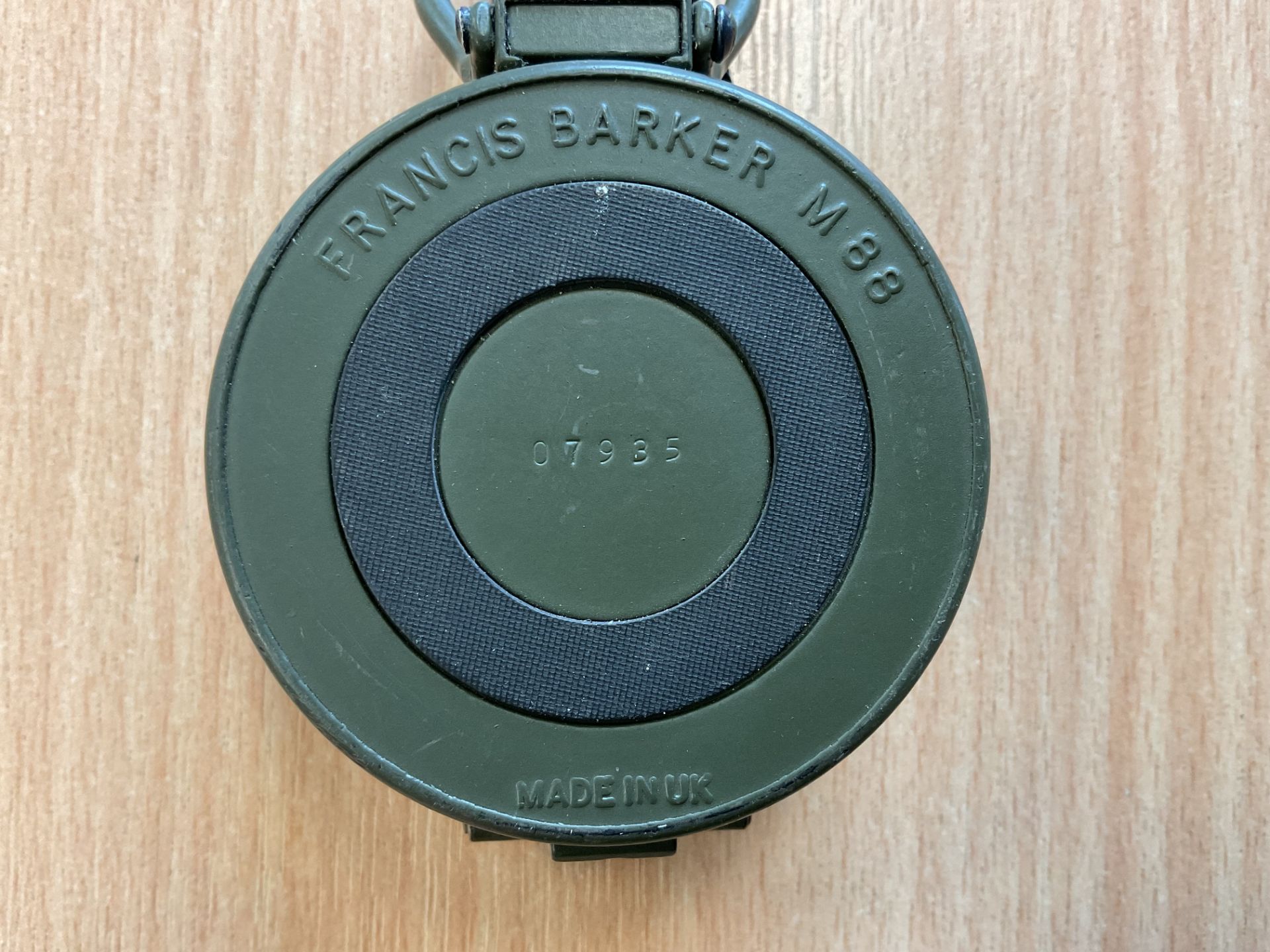 Francis Barker M88 British Army Prismatic Compass (Front Glass Missing) from MOD - Image 4 of 5