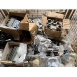 Stillage of New Unissued FV spares inc periscopes, connectors etc.
