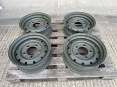 4 x Heavy Duty Land Rover Wolf Rims