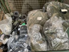 Stillage of Clansman Radio equipment inc Antenna Bases etc. From MOD