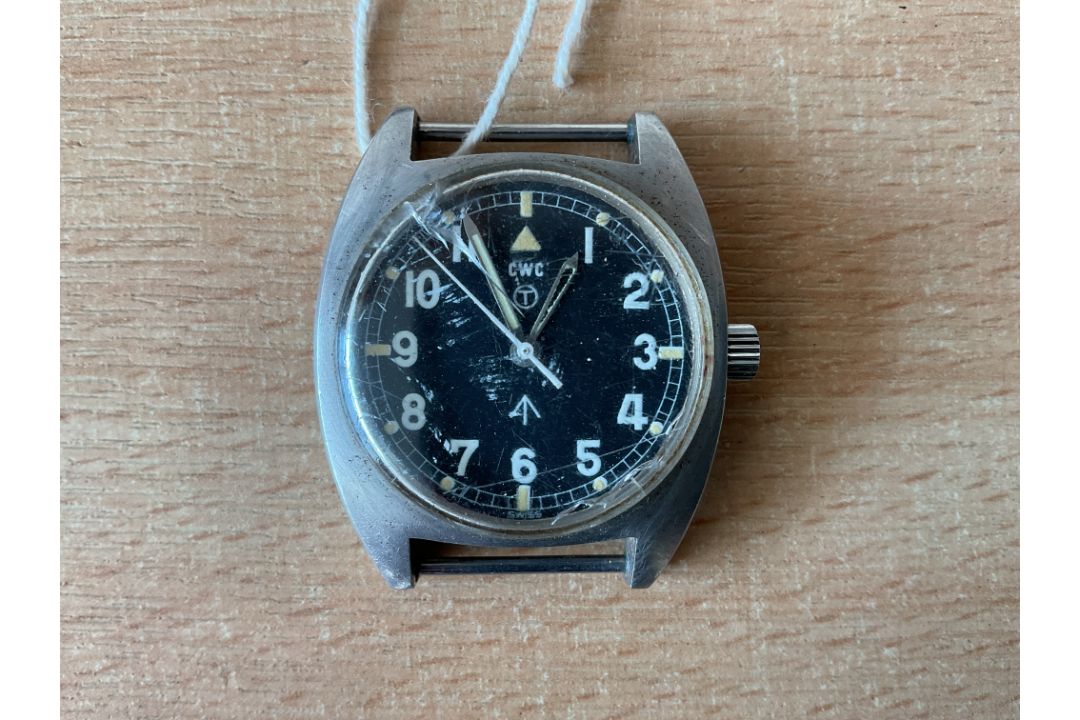 Rare CWC Mechanical British Army W10 Service Watch, Snº 2805, Date 1979, Small Crack in Glass - Image 1 of 4