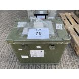 Waterproof Aluminium Zarges Type Transit Box from MOD