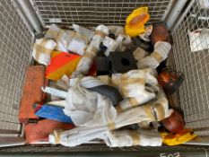 1x Stillage of FV 432 APC Exhaust Kits, Hazard Lamps etc