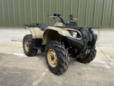 Yamaha Grizzly 450 4x4 ATV Quad Bike Recently released from U.K. MOD