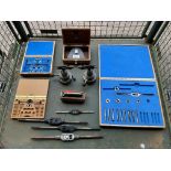 1x Stillage of Engineering Tools, Taps/Dies, Magnetic Clamps, Gauges etc, from MOD