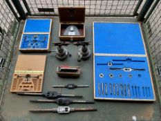 1x Stillage of Engineering Tools, Taps/Dies, Magnetic Clamps, Gauges etc, from MOD