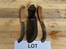 2 x Survival Knife from MOD.