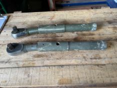 2x 1 inch Socket Wrenches, from MOD