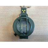 Stanley London British Army Brass Prismatic Compass, Nato Marks, from MOD