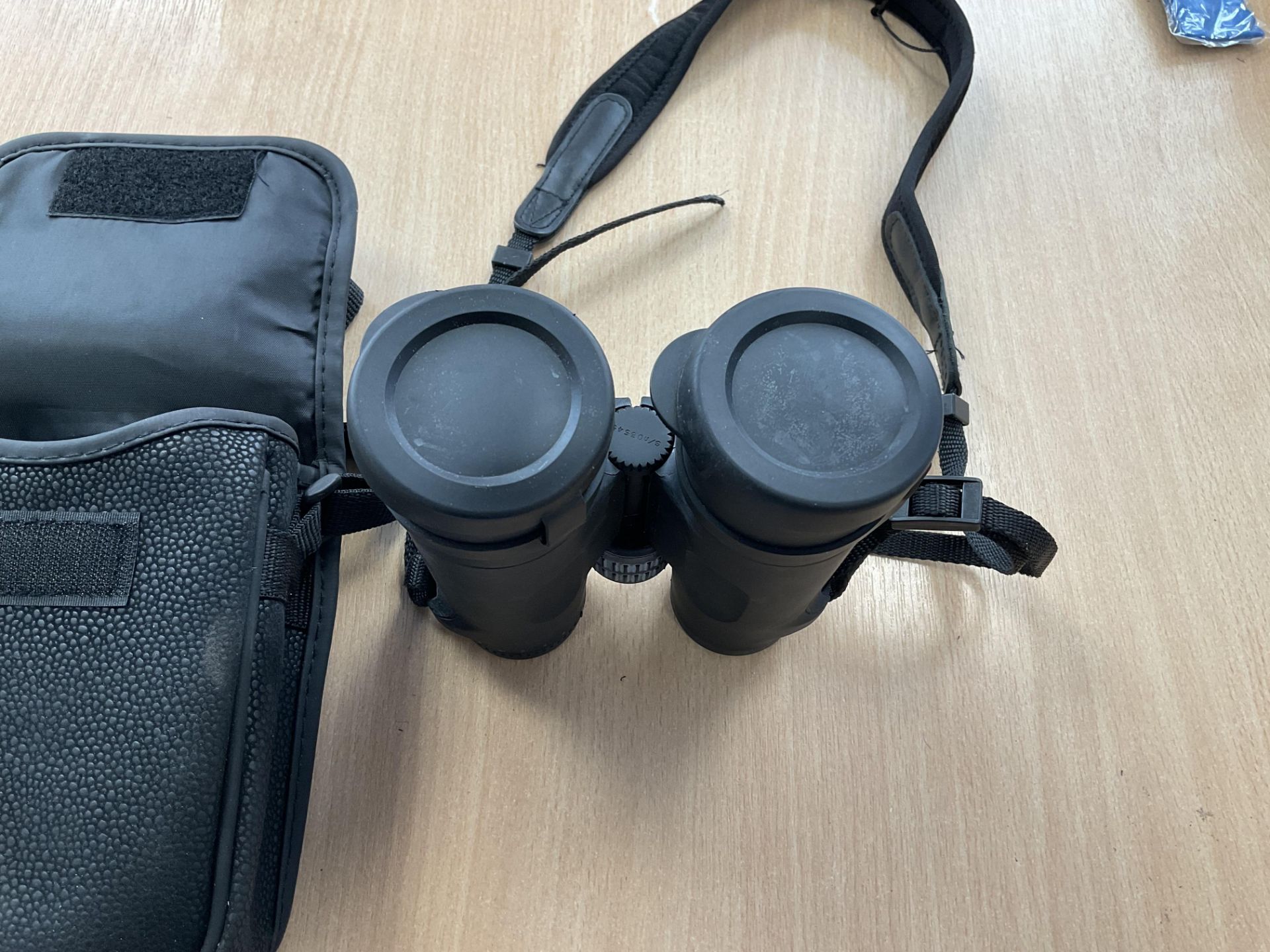Pair of British Military PYSER-SGI E8X 42 RM WATER PROOF BINOS with case and lens covers from MOD - Image 6 of 13