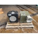2x Gibbons Air Blowers for Inflating Portable Buildings etc, from MOD