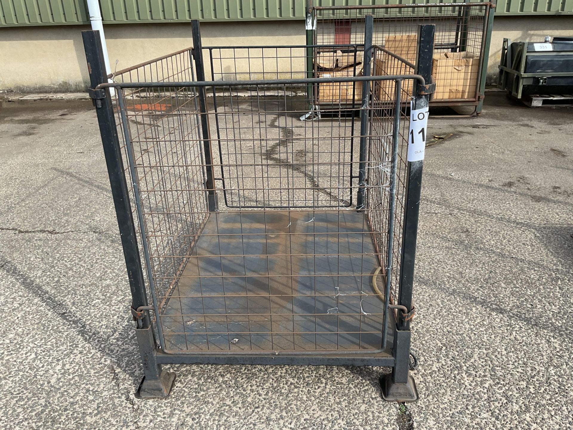 MOD Steel Stacking Stillage W/ Removable Posts & Sides - Image 2 of 2