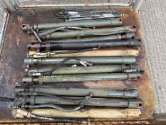 25 x HYDRAULIC RAMS AND STAYS FROM MOD