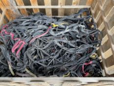 1X WOODEN STILLAGE OF CARGO LIFTING NETS FROM MOD