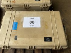 Peli Case Model 1650 with Wheels, Handle etc, from MOD