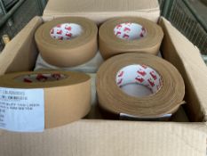 2 x Box of Scapa linen tape (32 Rolls) / 1x Box of Masking Tape (24 Rolls)