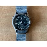 Seiko Gen 2 Date Adjust Pilots Chrono RAF Issue, Nato Marks, Date 1995, Snº 2399