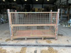 Heavy Duty MOD Steel Stacking Stillage with Removable Sides, 1 Hinged Side for Easy Access