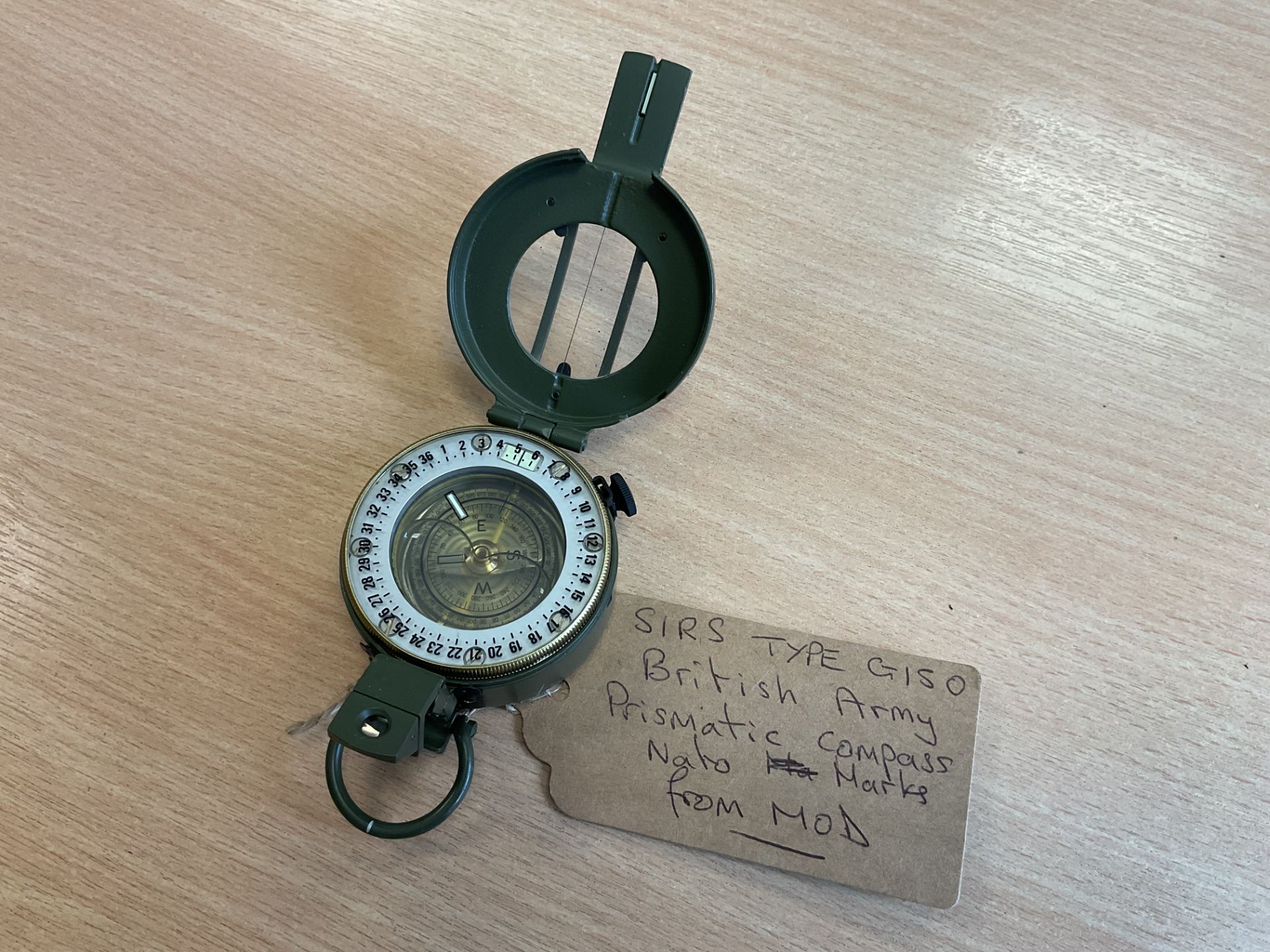 SIRS Type G150 British Army Prismatic Compass, Nato Marks, from MOD - Image 2 of 5
