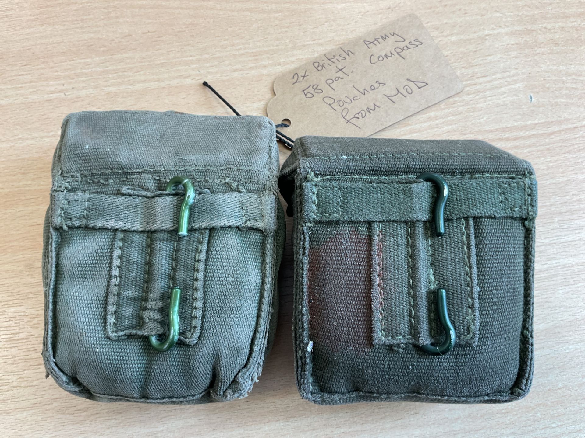 2x British Army Compass Pouches, from MOD - Image 3 of 3