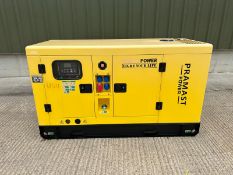 Unused 2022 Pramast VG-R50 Power 25 KVA 3 Phase Diesel Generator 400/230V
