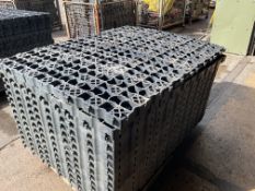 180 x EcoGrid E50 Heavy Duty Ground Reinforcement Grid System panels 330mm x 330mm x 50mm from MOD