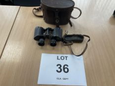 Pair of rare NIFE MILITARY BINO’S 6X 30 dated 1948