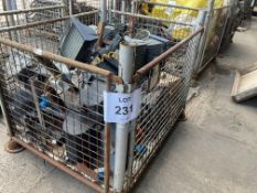 1X STILLAGE OF 18 EXTERIOR FLOOD LIGHTS AND BRACKETS From MOD