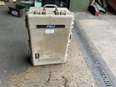 Peli Case Model 1650 with Wheels, Handle etc, from MOD