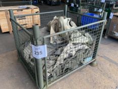 1X STILLAGE OF TRAILER COVERS AND CANVAS SHEETS FROM MOD