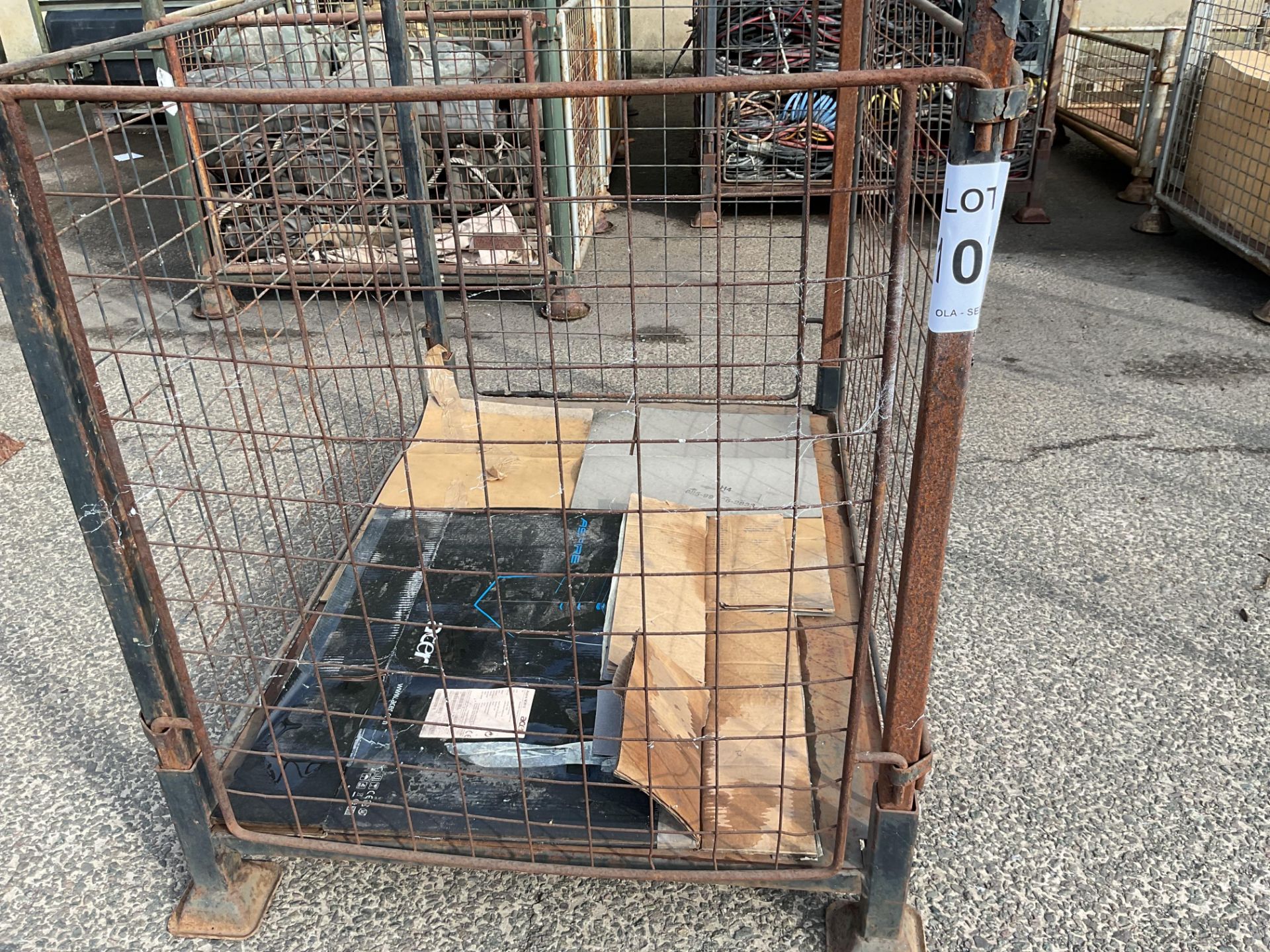 MOD Steel Stacking Stillage W/ Removable Posts & Sides - Image 2 of 2