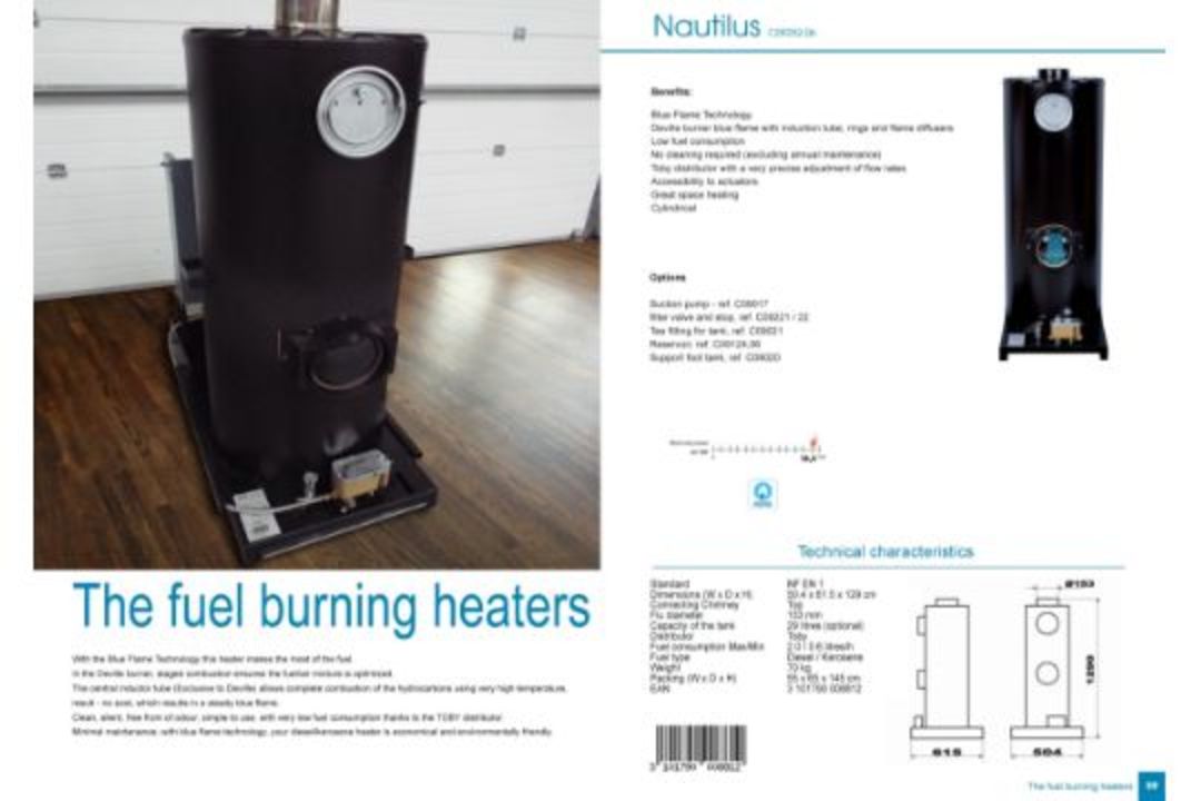 Unissued Deville Multi-Fuel Heater from Nato Reserve Stocks - Image 18 of 18