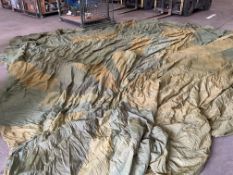 1x British Army Parachute for Display Only or Cover, from MOD