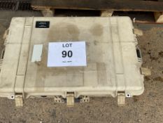 Peli Case Model 1650 with Wheels, Handle etc, from MOD