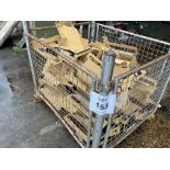 1X STILLAGE ( APPROX 16) NEW UNISSUED WIMIK RADIO/ ELECTRONICS MOUNTING TRAYS FROM MOD