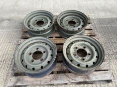 4 x Heavy Duty Land Rover Wolf Rims