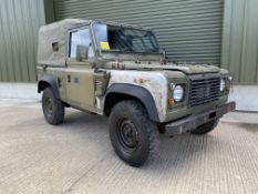 Land Rover Wolf 90 TUL Airportable Soft Top RHD, very rare!
