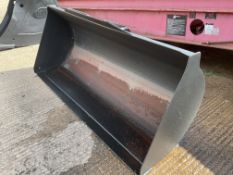 6ft 6inch Material Handling Front Bucket for Telehandler with Quick Release Fittings, from MOD