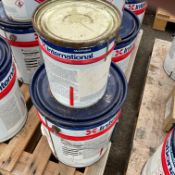 2x Cans of International Intergard 263 Light Grey Part A + B, from MOD Reserve Stock