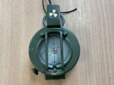 Stanley London British Army Brass Prismatic Compass, from MOD