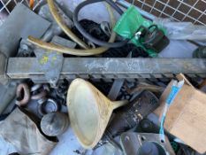 1x Stillage of Tools, High Lift Jacks, Lights, Lifting Eyes etc