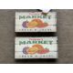2x Farmers Market Advertising Signs - Image 1 of 2
