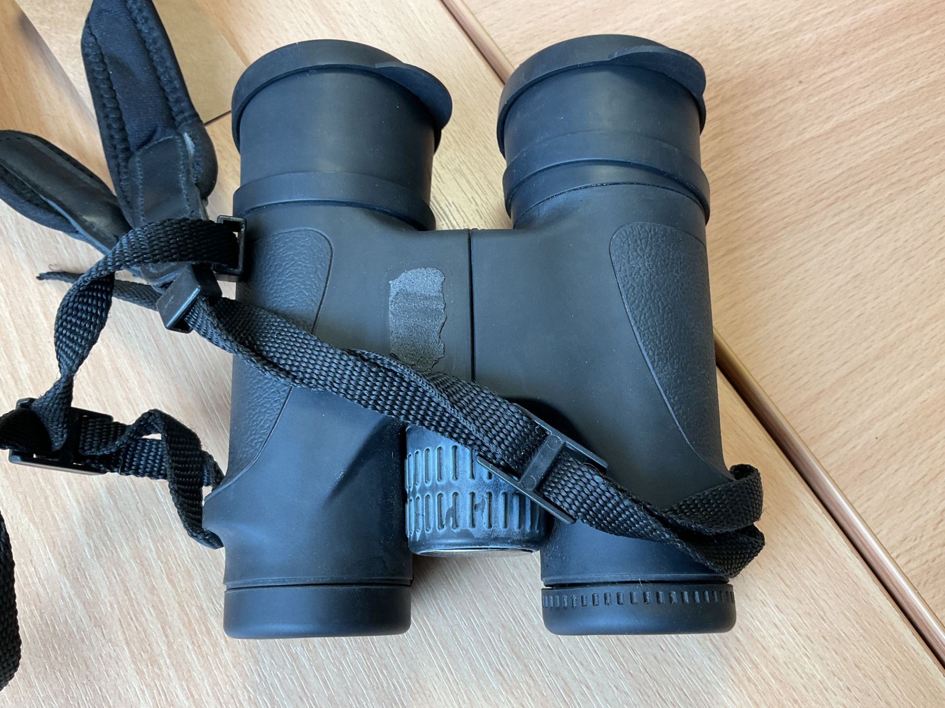 Pair of British Military PYSER - SGI E 8 x 42 RM Bino's with Lens Covers etc, from MOD. - Image 3 of 7